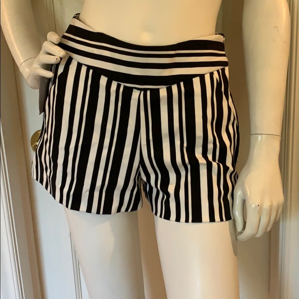Zara Trafaluc Striped Shorts